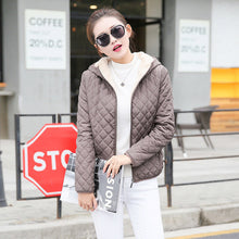 Load image into Gallery viewer, Vangull New Spring Autumn Women's Clothing Hooded Fleece Basic Jacket Long Sleeve female Coats Short Zipper Casual Outerwear