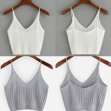 Load image into Gallery viewer, 2018 Fashion Hot New Women's Summer Basic Sexy Strappy Sleeveless Racerback Crop Top High Quality